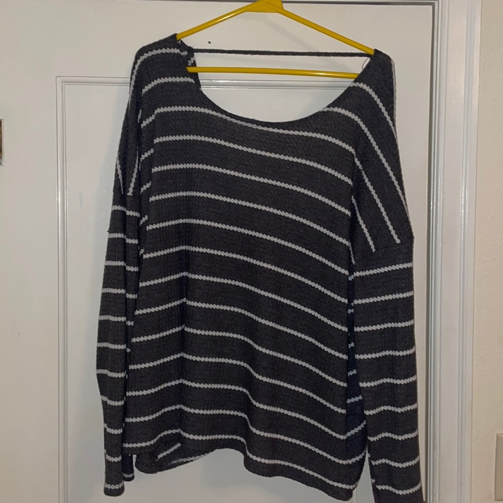 Buckle sweater